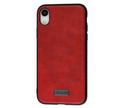 Чехол для iPhone Xr Sulada Leather красный