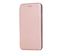 Чехол книжка Premium для Xiaomi Mi8 Lite розово-золотистый