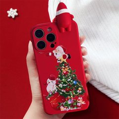 Чехол новогодний для Iphone 13 Pro Christmas Series ver 1