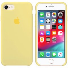 Чехол silicone case for iPhone 7/8 Mellow Yellow / Желтый
