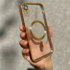 Чехол для iPhone XR Shining Case with Magsafe + стекло на камеру Gold