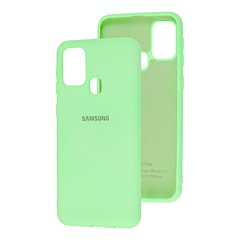Чехол для Samsung Galaxy M31 (M315) My Colors Full зеленый c закрытым низом и микрофиброю