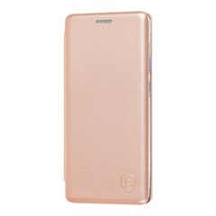 Чехол книжка Premium для Samsung Galaxy A71 (A715) розово-золотистый