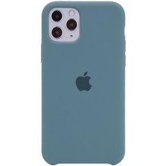 Чехол silicone case for iPhone 11 Pro Max (6.5") (Зеленый / Pine green)