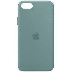 Чохол Silicone Case Full Protective (AA) для Apple iPhone SE (2020) (Зелений / Cactus)