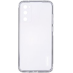 TPU чехол GETMAN Clear 1,0 mm для Samsung Galaxy S20 FE, Прозрачный