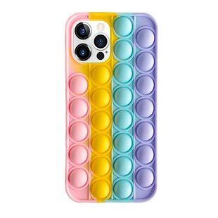 Чехол для iPhone 11 Pop-It Case Поп ит Розовый Light Pink/Glycine