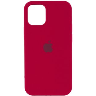 Чехол для Apple iPhone 16 Plus Silicone Case Full / закрытый низ Красный / Rose Red