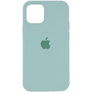 Чехол для Apple iPhone 16 Pro Silicone Case Full / закрытый низ Бирюзовый / Beryl