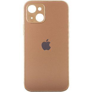 TPU+Glass чохол Matte Candy Full camera для Apple iPhone 13 (6.1"") Золотий