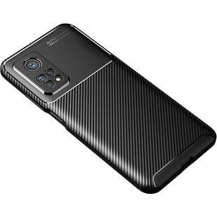 TPU чехол iPaky Kaisy Series для Xiaomi Mi 10T / Mi 10T Pro (Черный)