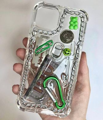 Чехол для iPhone 12/12 Pro Lyuto case A Series Green