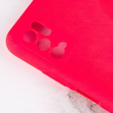 Чехол Silicone Cover Full Camera (AA) для Xiaomi Redmi Note 10 5G / Poco M3 Pro Розовый / Barbie pink