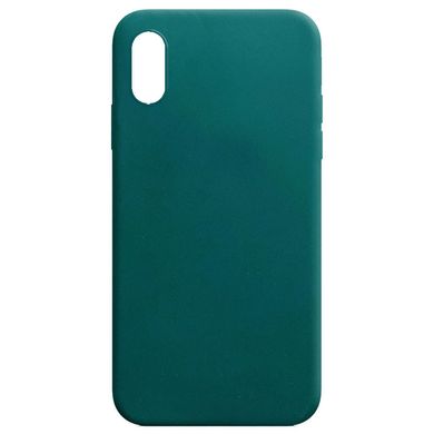 Силиконовый чехол Candy для Apple iPhone XR (6.1"") Зеленый / Forest green