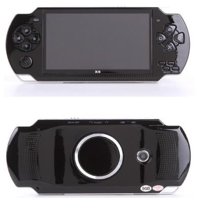 Портативна ігрова приставка консоль Psp Х6 екран 4,3 "з камерою