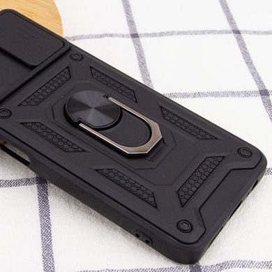 Удароміцний чохол Camshield Serge Ring for Magnet для Samsung Galaxy M52 Чорний