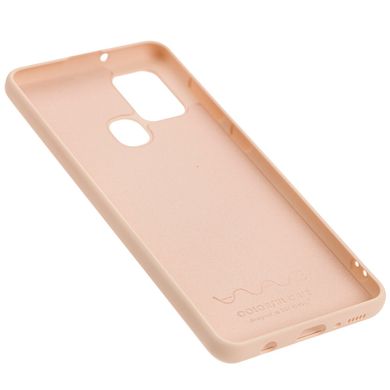Чехол для Samsung Galaxy A21s (A217) Wave colorful розовый песок