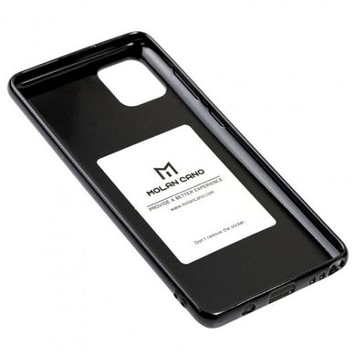 Чохол для Samsung Galaxy Note 10 Lite (N770) Molan Cano глянець чорний