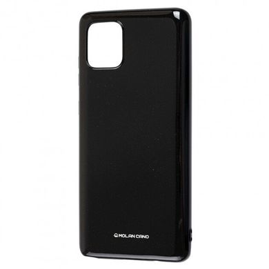 Чехол для Samsung Galaxy Note 10 Lite (N770) Molan Cano глянец черный