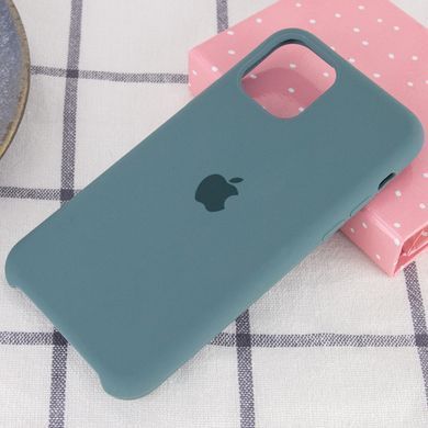 Чехол silicone case for iPhone 11 Pro Max (6.5") (Зеленый / Pine green)