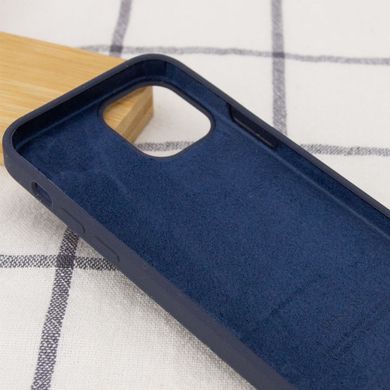 Чехол Silicone Case Full Protective (AA) для Apple iPhone 12 mini (5.4") (Темный Синий / Midnight Blue)