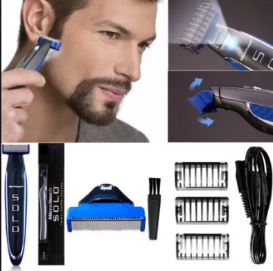 Триммер - бритва для мужчин Micro Touch Solo, мужская машинка для стрижки волос