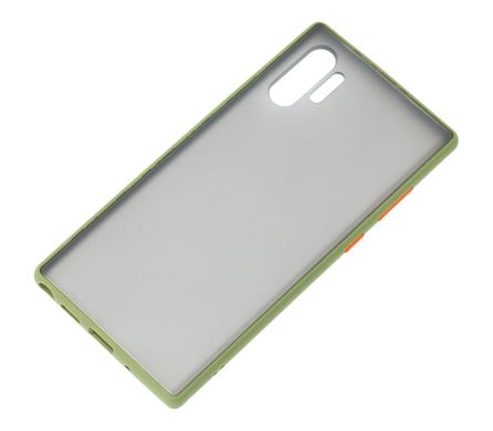 Чехол для Samsung Galaxy Note 10 Plus (N975) LikGus Maxshield зеленый