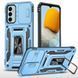 Ударопрочный чехол Camshield Army Ring для Samsung Galaxy A24 4G Голубой / Light Blue