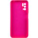Чохол Silicone Cover Full Camera (AA) для Xiaomi Redmi Note 10 5G / Poco M3 Pro Рожевий / Barbie pink
