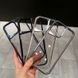 Чохол для Iphone 13 Pro Metal HD Clear Case Black