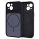 Чехол для iPhone 13 Dual Tone Silicone MagSafe Case &ndash; Black