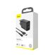 Адаптер мережевий BASEUS Lightning cable Speed ​​Mini Dual U Travel Charger | 2USB, 2A, 10.5W | чорний