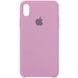 Чохол silicone case for iPhone X/XS Lilac Pride / Ліловий