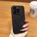 Чехол для iPhone 13 Pro Max Sapphire Matte with MagSafe + стекло на камеру Black