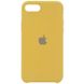 Чехол Silicone Case (AA) для Apple iPhone SE (2020) (Золотой / Gold)