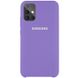 Чехол Silicone Cover (AAA) для Samsung Galaxy A51 (Сиреневый / Elegant Purple)