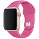 Силиконовый ремешок для Apple watch 42mm / 44mm (Малиновый / Dragon Fruit)