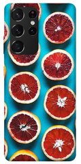 Чехол для Samsung Galaxy S21 Ultra PandaPrint Грейпфрут еда