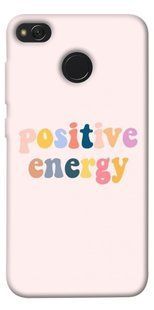 Чохол для Xiaomi Redmi 4X PandaPrint Positive energy написи