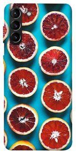 Чехол для Samsung Galaxy S21+ PandaPrint Грейпфрут еда