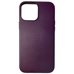 Кожаный чехол Leather Case (AA) with MagSafe для Apple iPhone 15 Pro Max