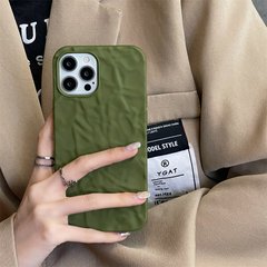Чехол для iPhone 12 / 12 Pro Textured Matte Case Green