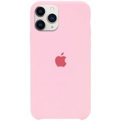 Чохол silicone case for iPhone 11 Pro Max (6.5") (Рожевий / Light pink)