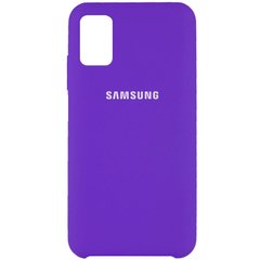 Чехол Silicone Cover (AAA) для Samsung Galaxy M31s (Фиолетовый / Violet)