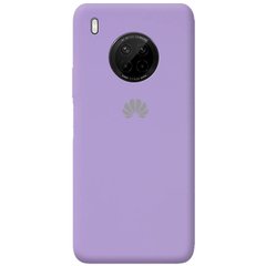 Чехол Silicone Cover Full Protective (AA) для Huawei Y9a (Сиреневый / Dasheen)