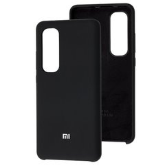 Чехол Silicone для Xiaomi Mi Note 10 Lite Premium black