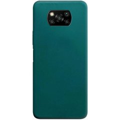 Силіконовий чохол Candy для Xiaomi Poco X3 NFC (зелений)
