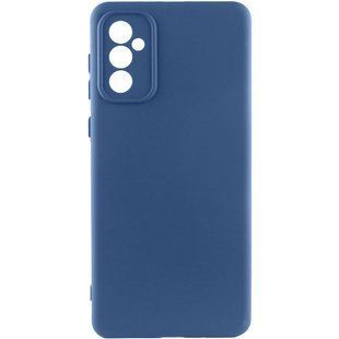 Чохол Silicone Cover Lakshmi Full Camera (A) для Samsung Galaxy A35 (Синій / Navy Blue)