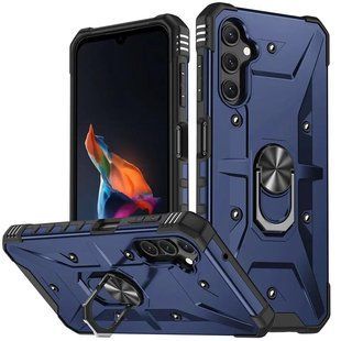Ударопрочный чехол Pathfinder Ring для Samsung Galaxy A34 5G (Синий / Navy)