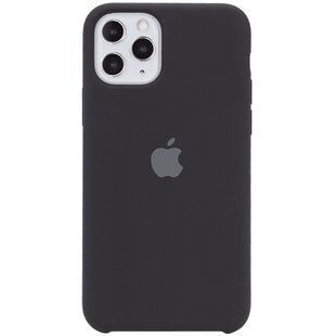 Чохол silicone case for iPhone 11 Pro Max (6.5") (Чорний / Black)